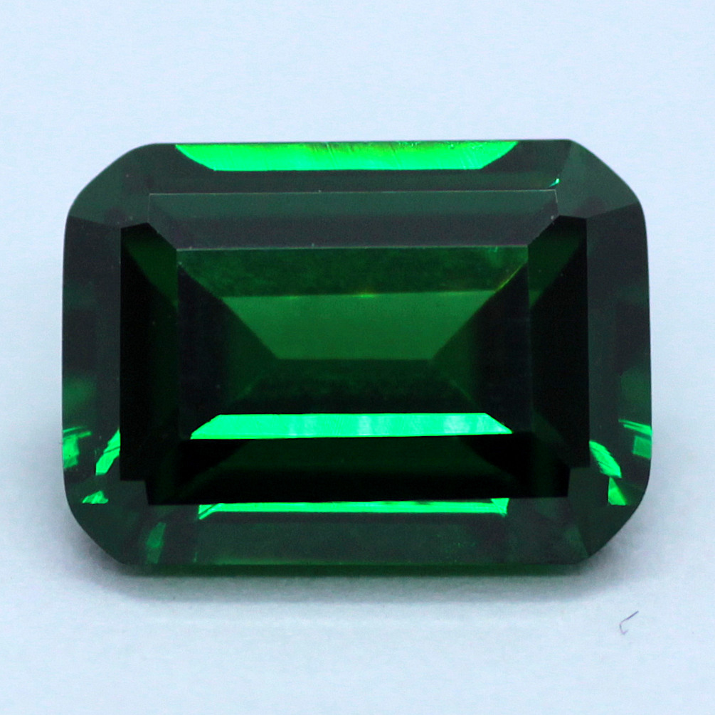 6A Quality:  Emerald Emerald Green Cubic Zirconia