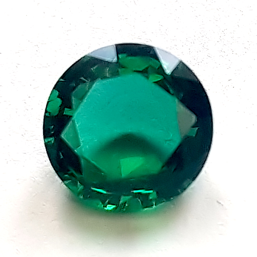 Created Emerald: Round Lab Created Emerald
