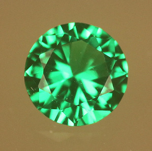 Nanocrystal:  Emerald Green Round 