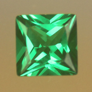 Nanocrystal:  Emerald Green Square 