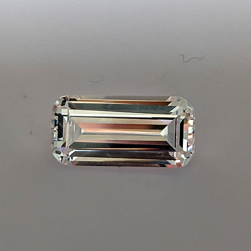 6A, Cubic Zirconia, Baguette, White, 12x6mm (1.66ct)