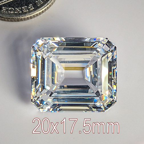 6A, Cubic Zirconia, Special, Jonker 1, 20x17.5mm (33ct)
