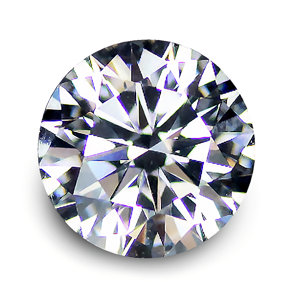 Cubic Zirconia, Wholesale Lots, AAAAARound Brilliant, White,  1.5mm (100pcs)