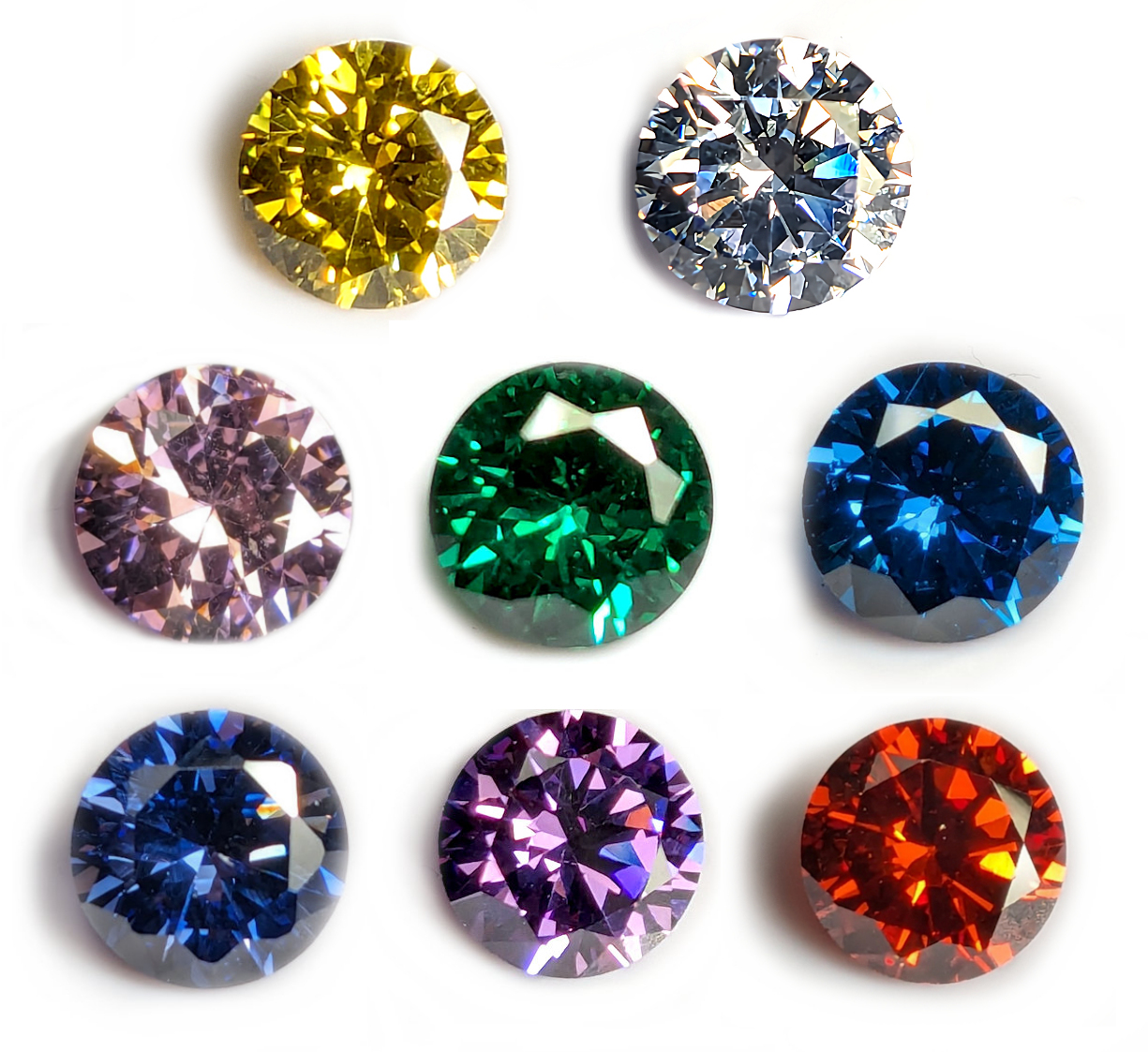 8  x 3mm mixed lot of 8 Colours AAA Quality