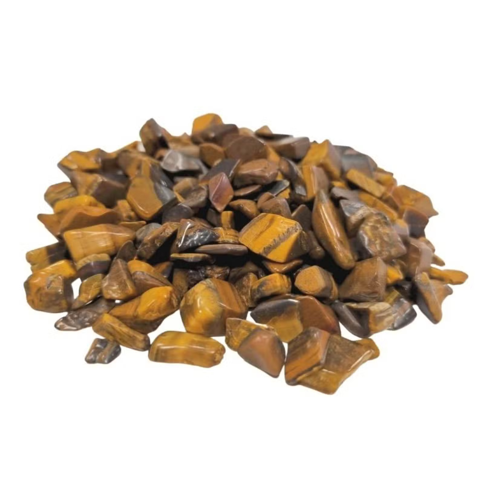 Tiger Eye Gemstone Chips Bulk - 1KG (shipped seperately by yodel)
