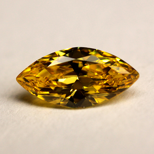 6A Quality:  Marquise Citrine Cubic Zirconia