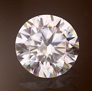 6A, Cubic Zirconia, AAAAA Quality, Round Brilliant 8 Hearts & Arrows, White, 5mm (0.45ct)