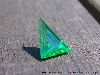 Green Emerald Triangle in the sun