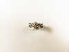 Bezel Prong Ring 6mm Hearts and Arrows