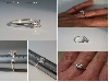 5.25mm Warmer Princess Thin Silver Ring