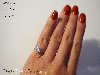 7mm Cushion Silver Solitaire Ring