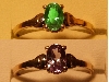 alexandrite ring 80 points
