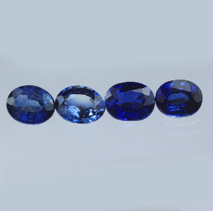Cultured Sapphire:  Blue Blue Cultured Sapphire