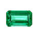 Lab Columbia Emerald With Inclusions cz