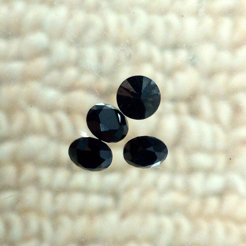 Nanocrystal:  Black Round Brilliant 