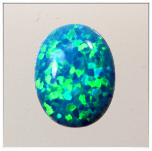 Lab Created Opal, Oval Cabochon, Dark Pink (k-56), 9x7mm (2ct)