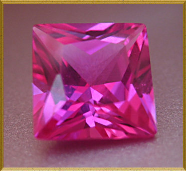 Lab Created Ruby:  Pink Princess Lab Created Ruby